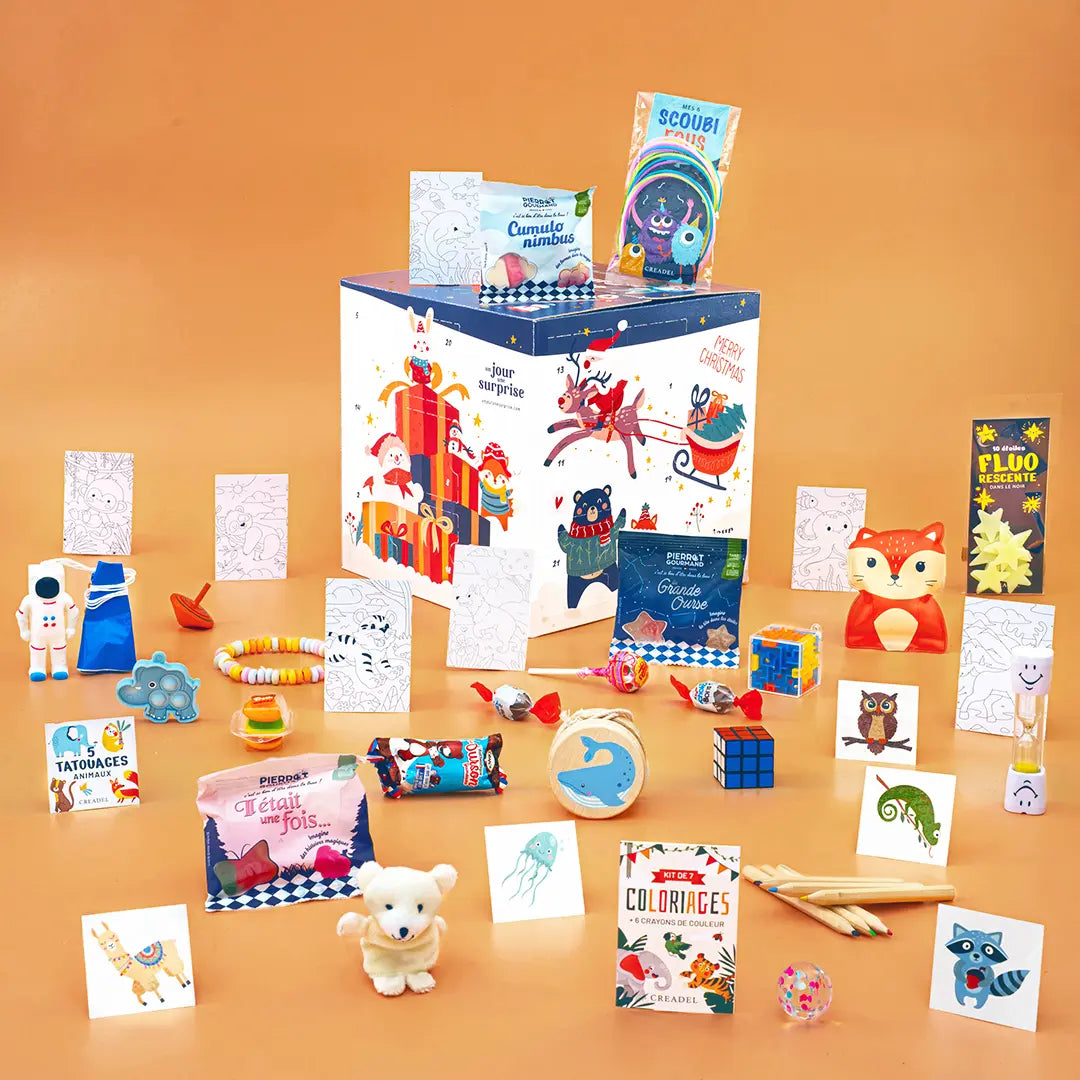 Calendrier de l'avent personnalisé - 24 jours