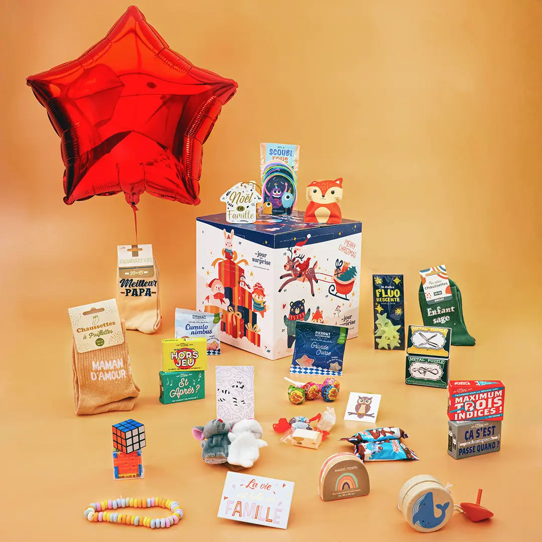 Calendrier de l'avent famille à personnaliser en ligne