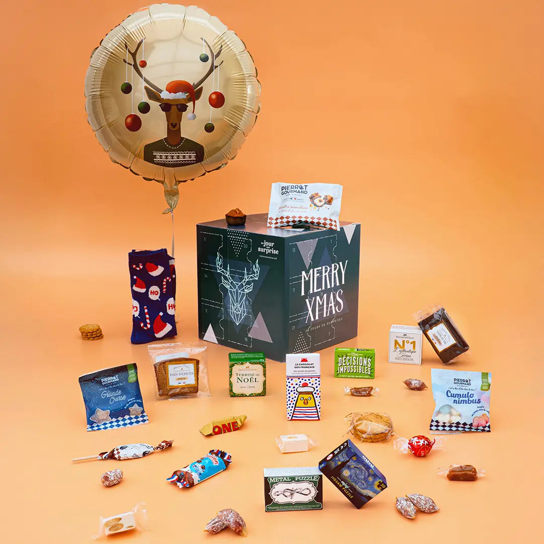 Calendrier de l'Avent homme à personnaliser en ligne