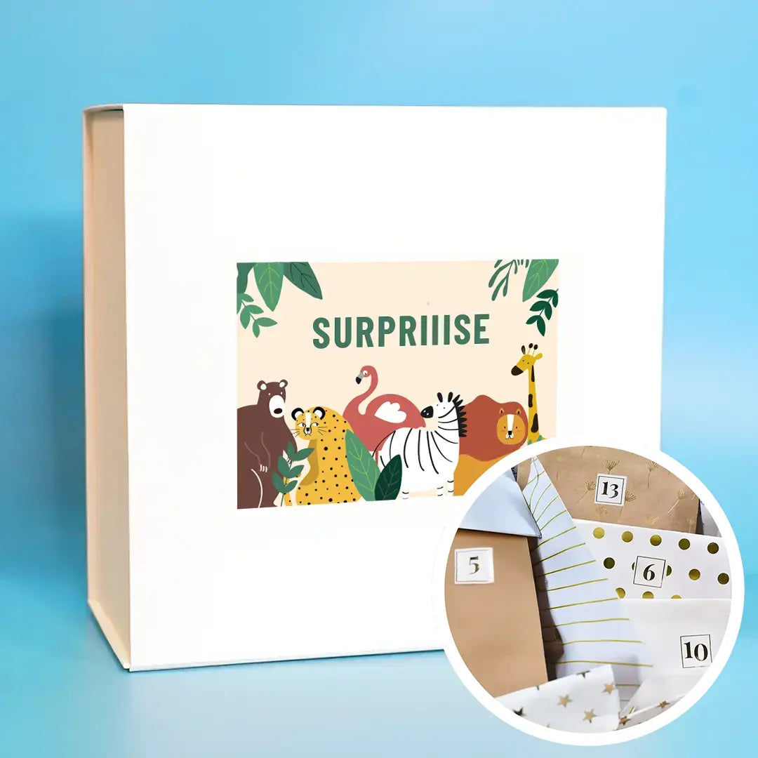 Box "Surpriiise" avec 1 cadeau par jour