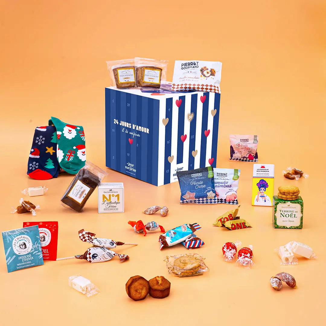 Calendrier de l'avent - Couple gourmand duo à partager