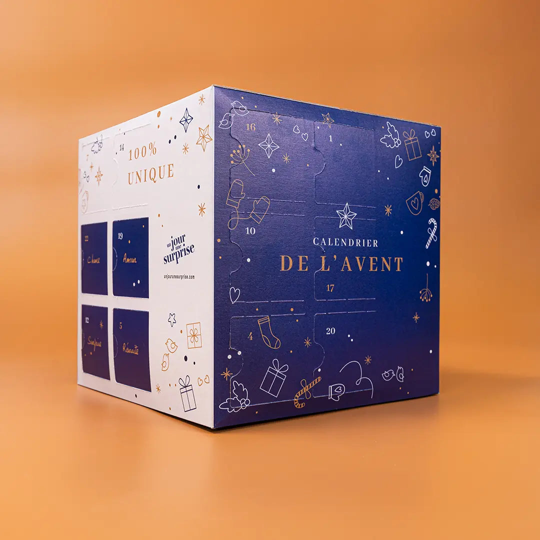Calendrier de l’avent entreprise 100% personnalisé