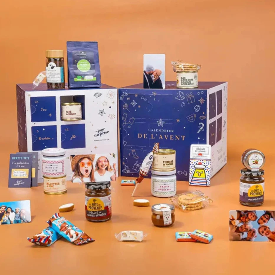 Calendrier de l'avent original homme à personnaliser en ligne