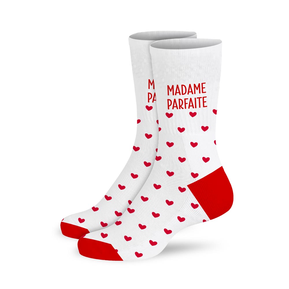 Chaussettes "Madame parfaite" / Taille unique : 36-42