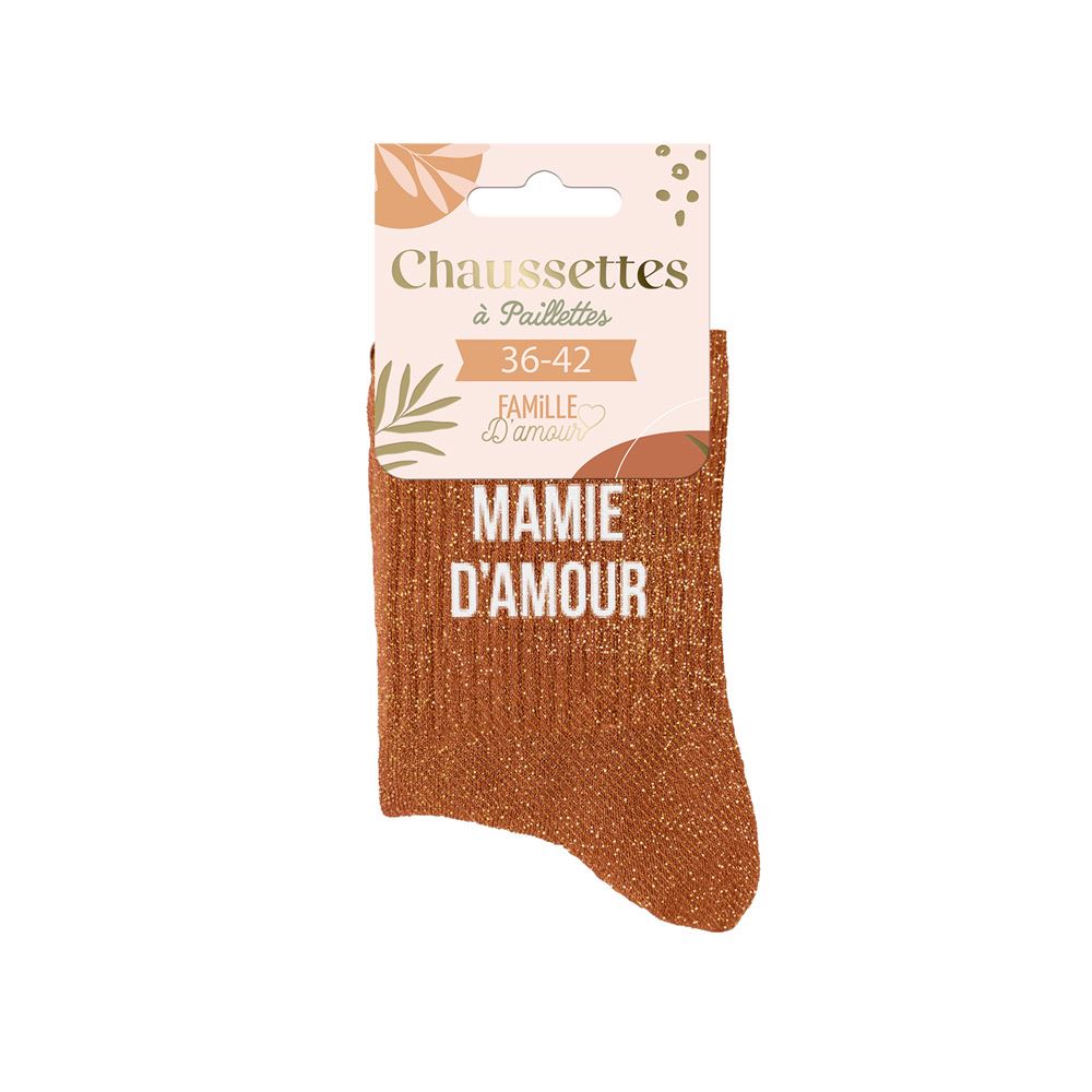Chaussettes Mamie / Taille unique : 36-42