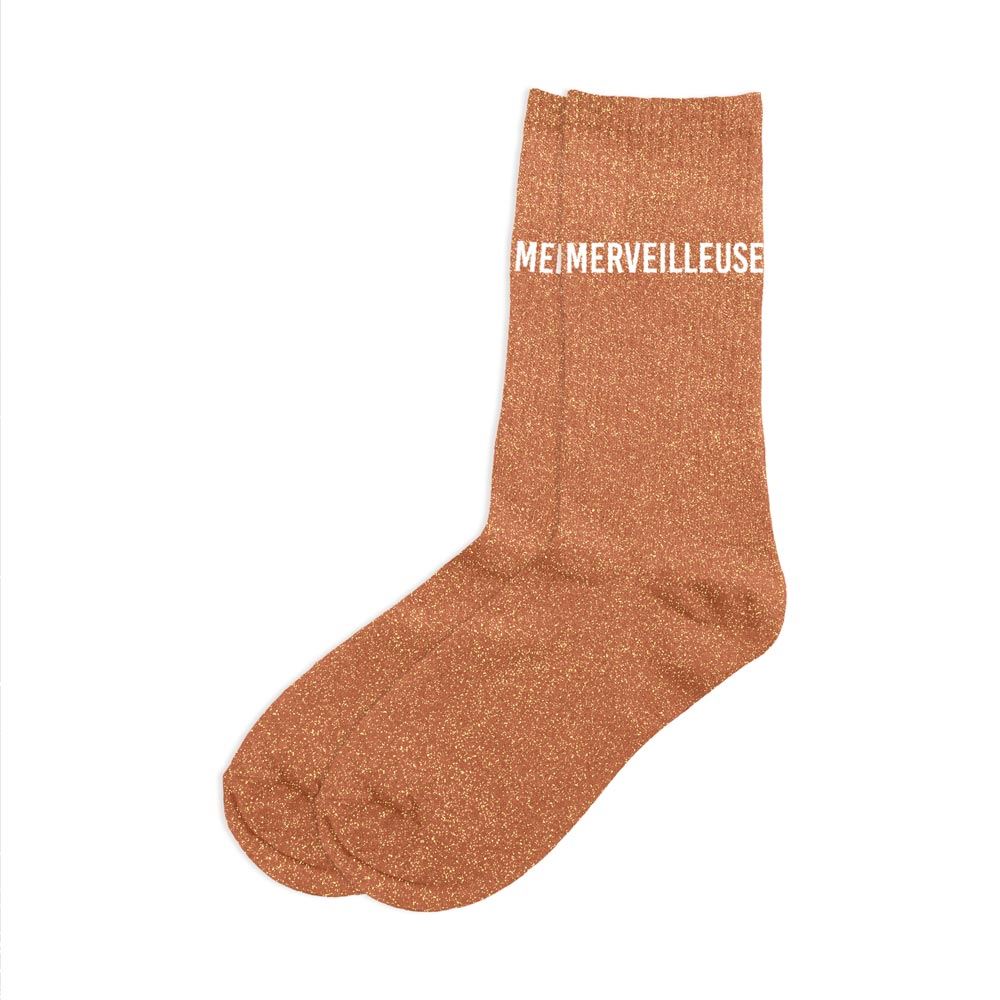 Chaussettes à paillettes "Merveilleuse"