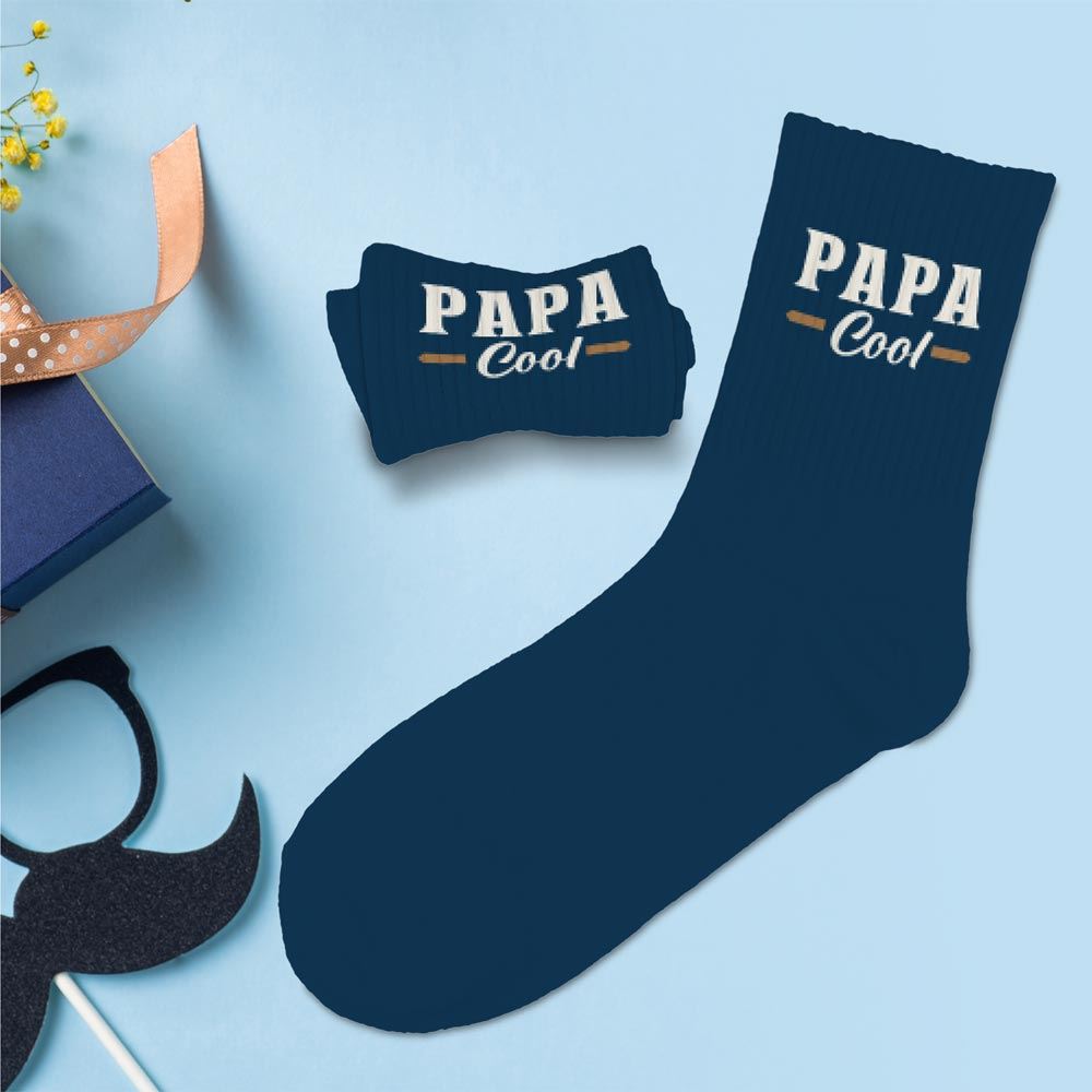Chaussettes "Papa Cool" / Taille : 39-45