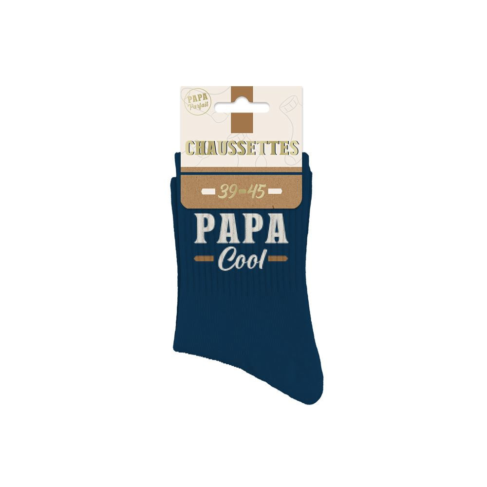 Chaussettes "Papa Cool" / Taille : 39-45