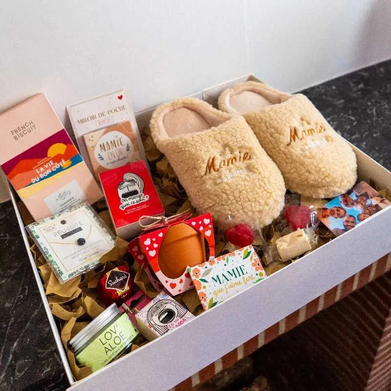 Coffret cadeau mamie