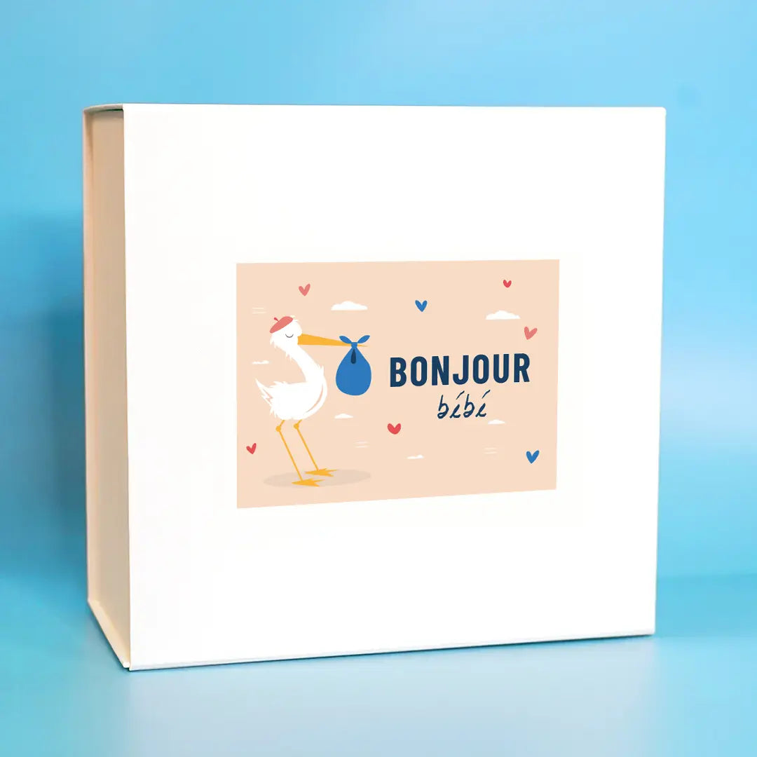Box "Bonjour bébé" avec 1 cadeau par jour