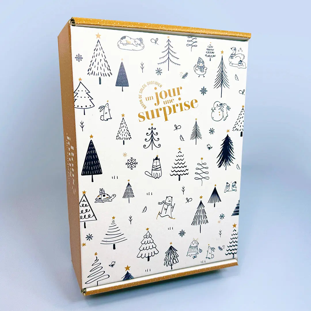 Boite vide design Hiver Noël