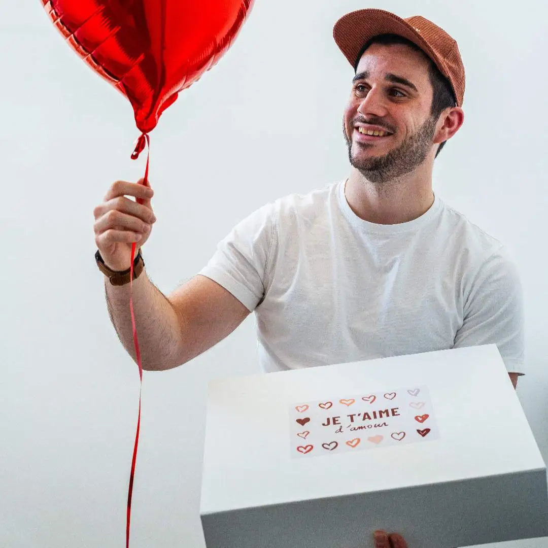 Coffret cadeau couple à personnaliser