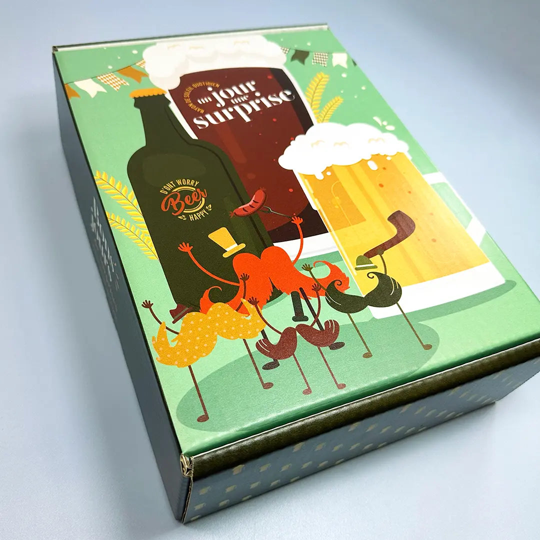 Box "Don’t worry beer happy" avec 1 cadeau par jour