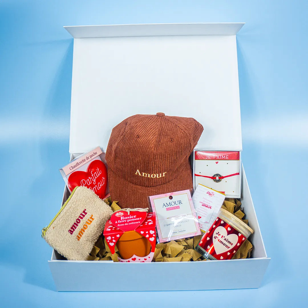 Coffret cadeau couple à personnaliser