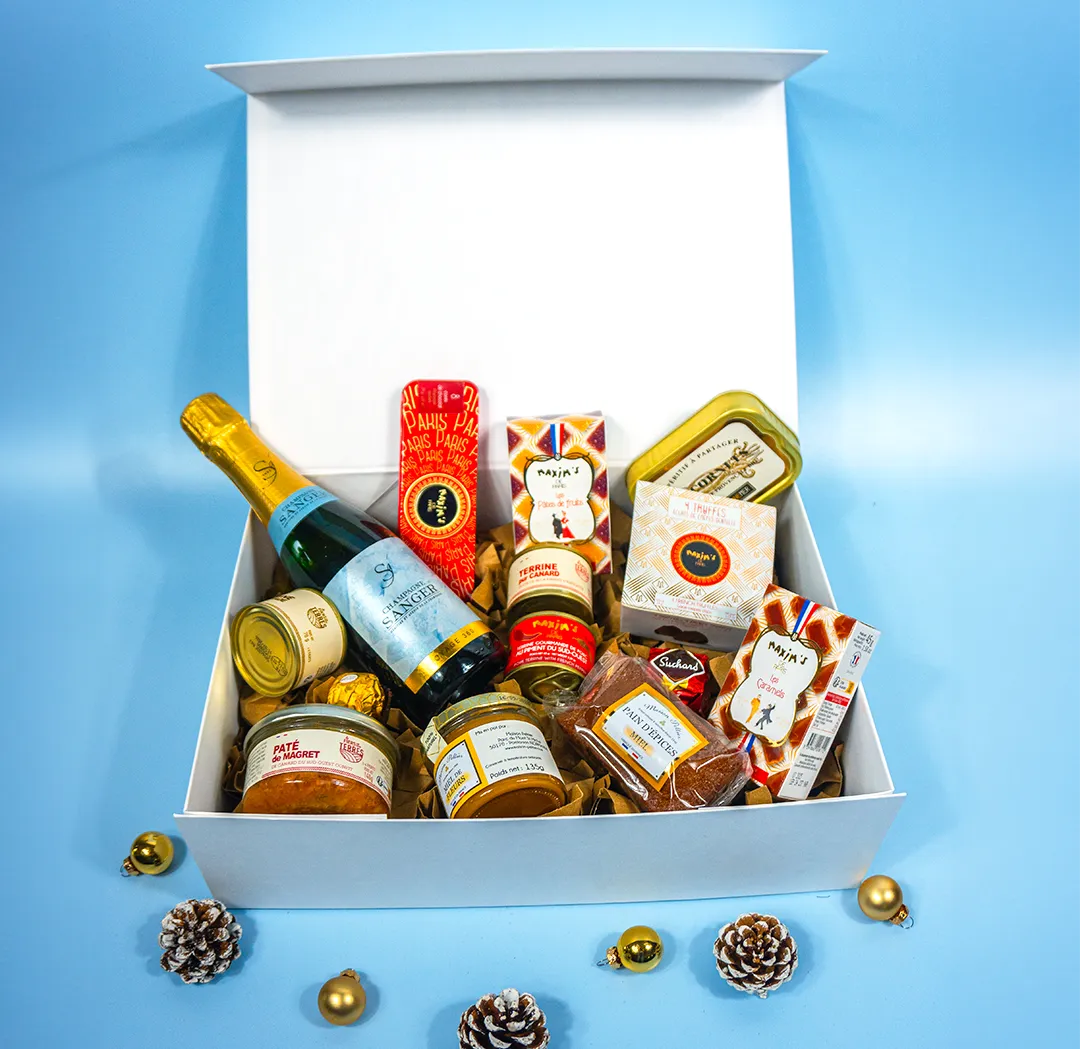 Coffret gourmand personnalisé