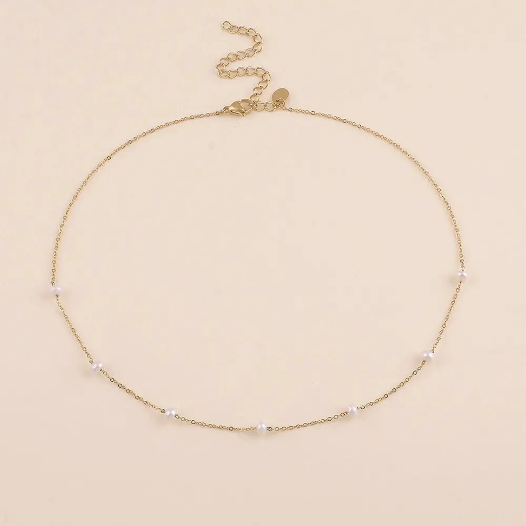 Collier perles d'eau douce