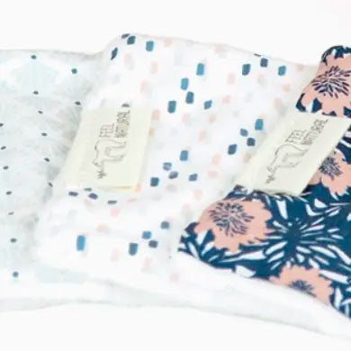 1 carré démaquillant lavable – Motifs tendance