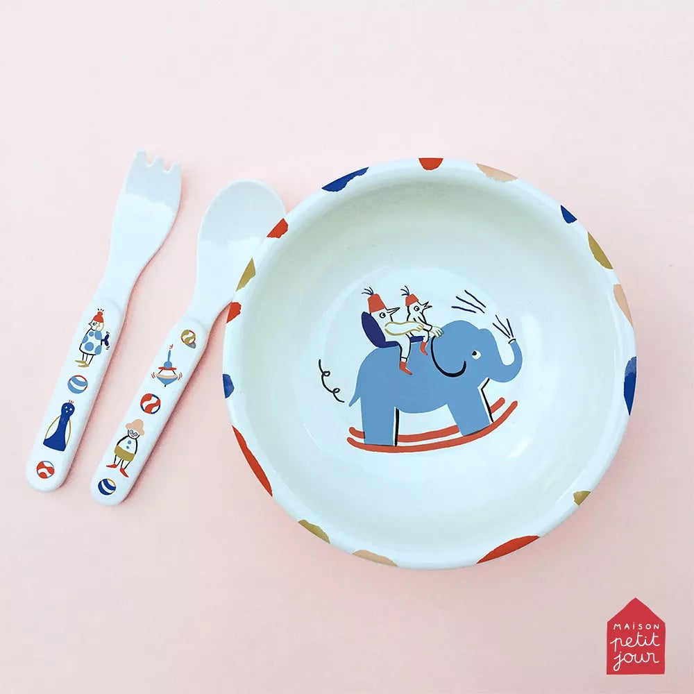 Set de deux couverts enfant