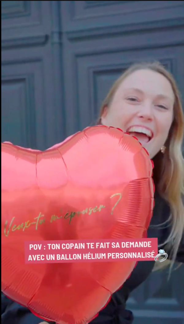 Ouverture magique d'une box ballon
