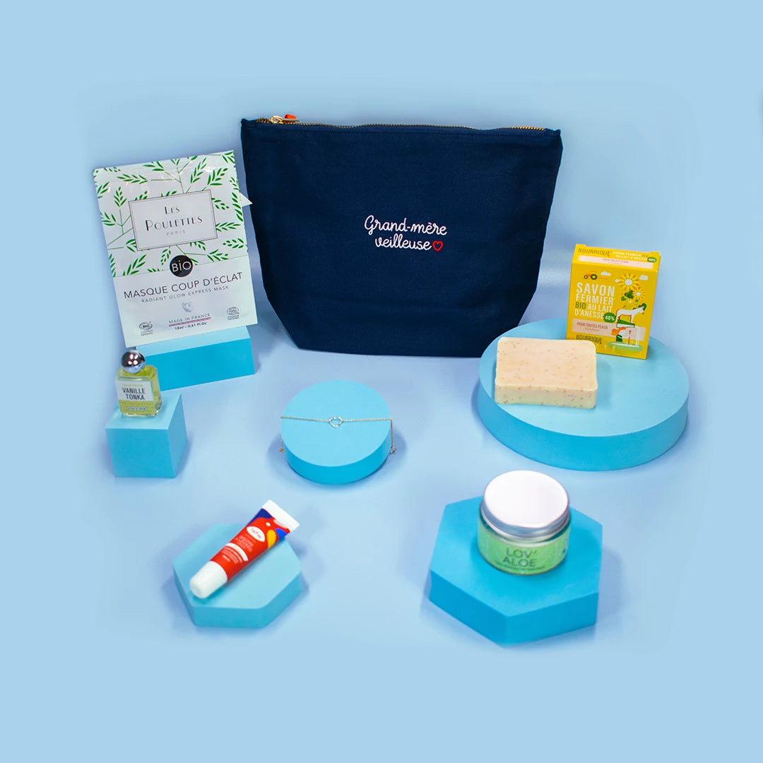 Coffret surprise grand-mère - Grand-mère veilleuse