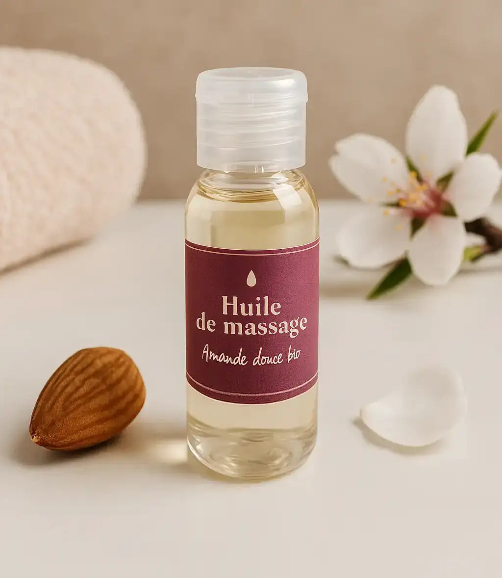 Huile de massage bio - 5cl