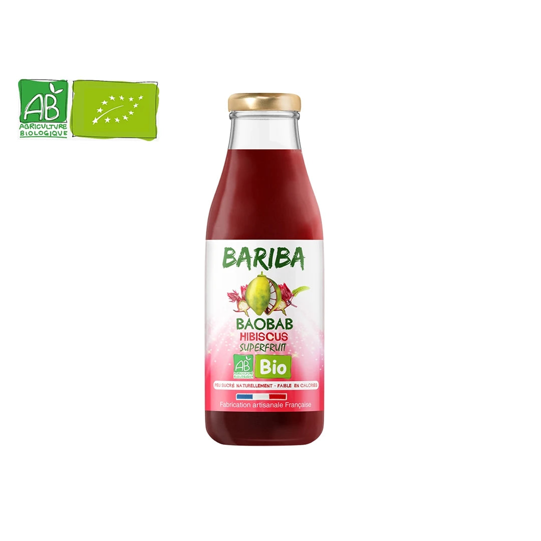 Cocktail de fruits au baobab saveur hibiscus
