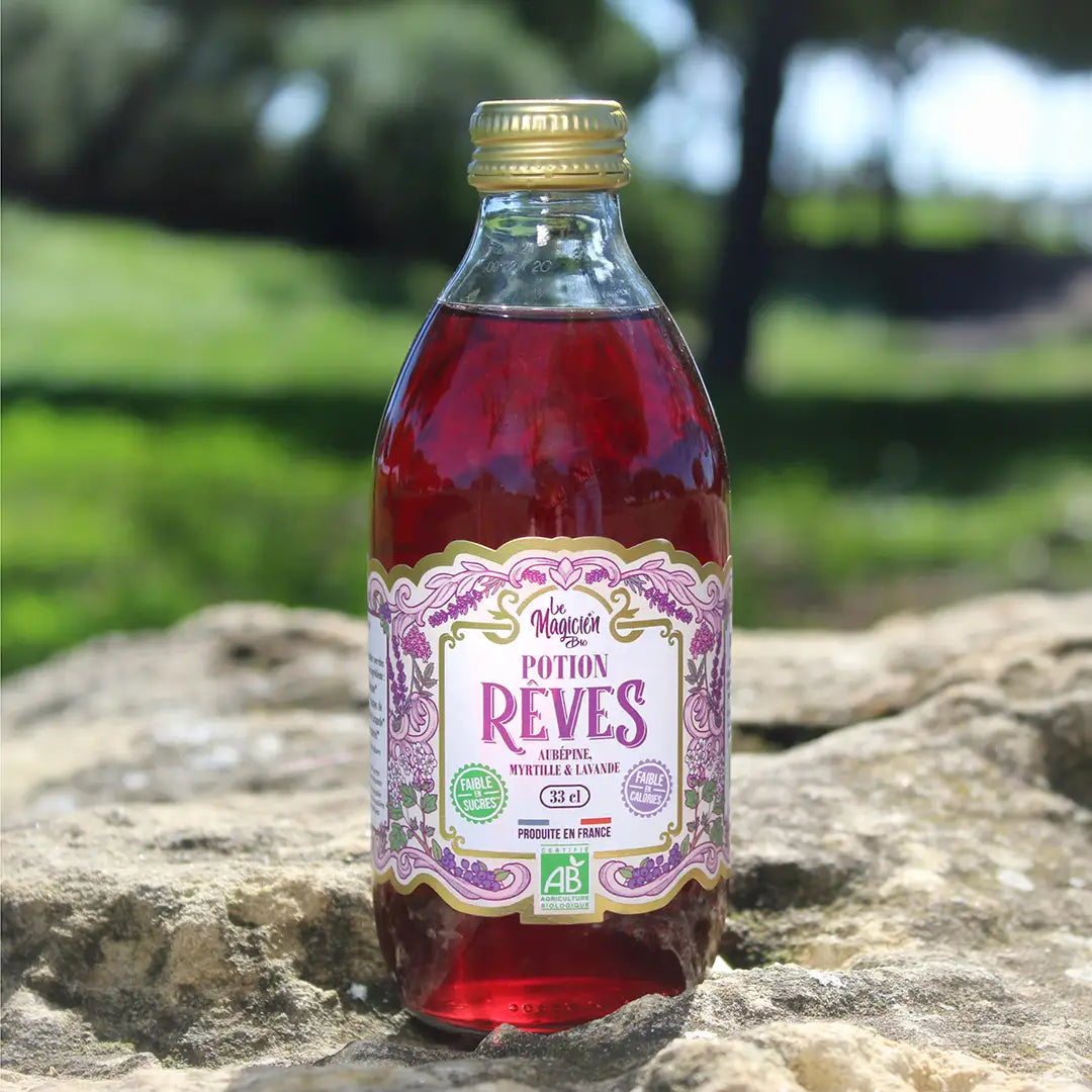 Potion rêves - boisson rafraîchissante myrtille & lavande