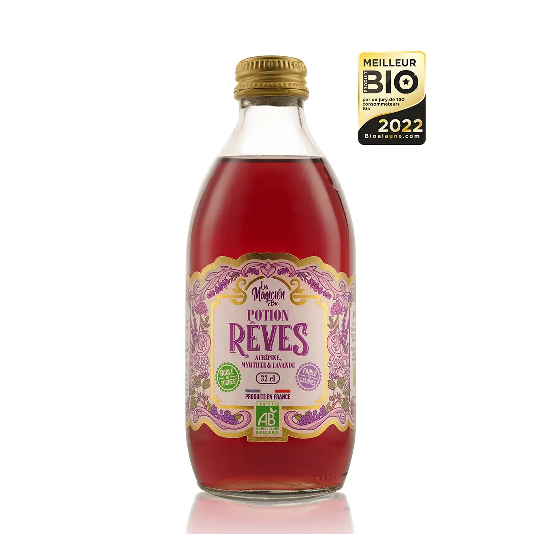 Potion rêves - boisson rafraîchissante myrtille & lavande