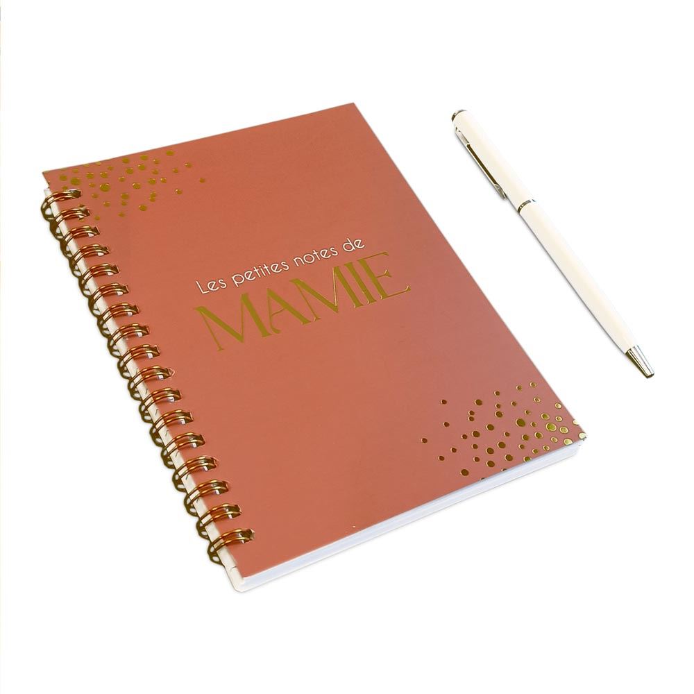 Carnet de notes + stylo - Les petites notes de Mamie