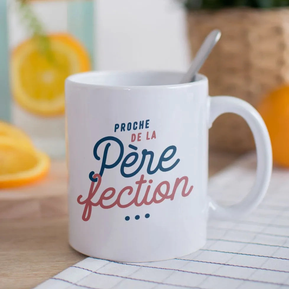 Mug proche de la père-fection