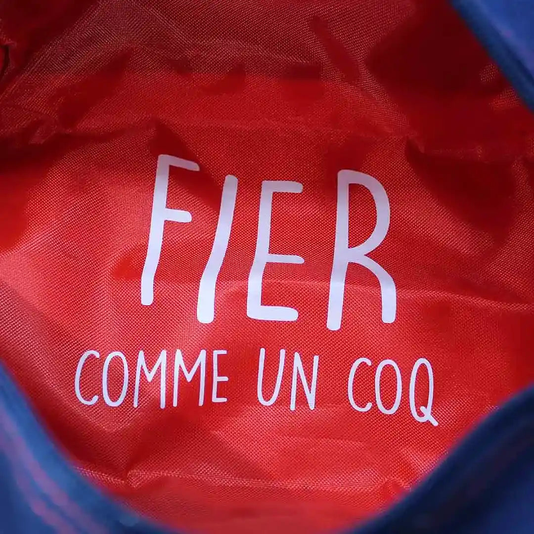 Trousse de voyage homme brodée "Fier comme un cop"