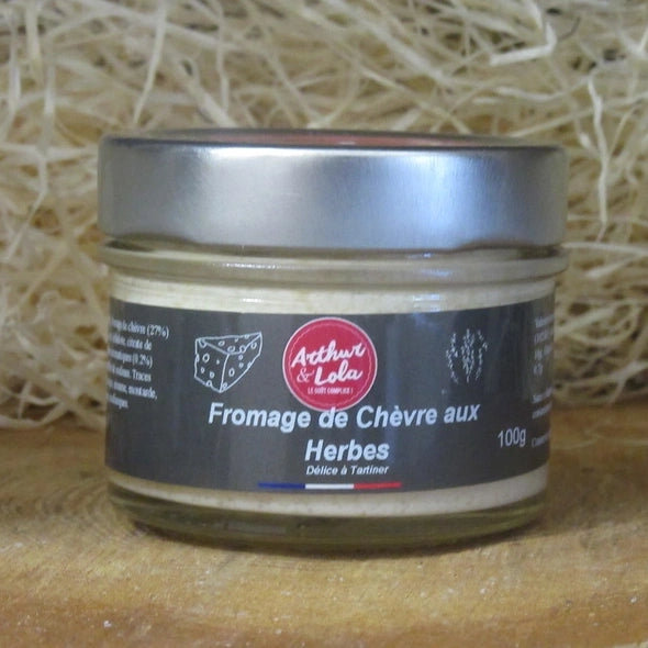 Fromage de chèvre à tartiner aux herbes