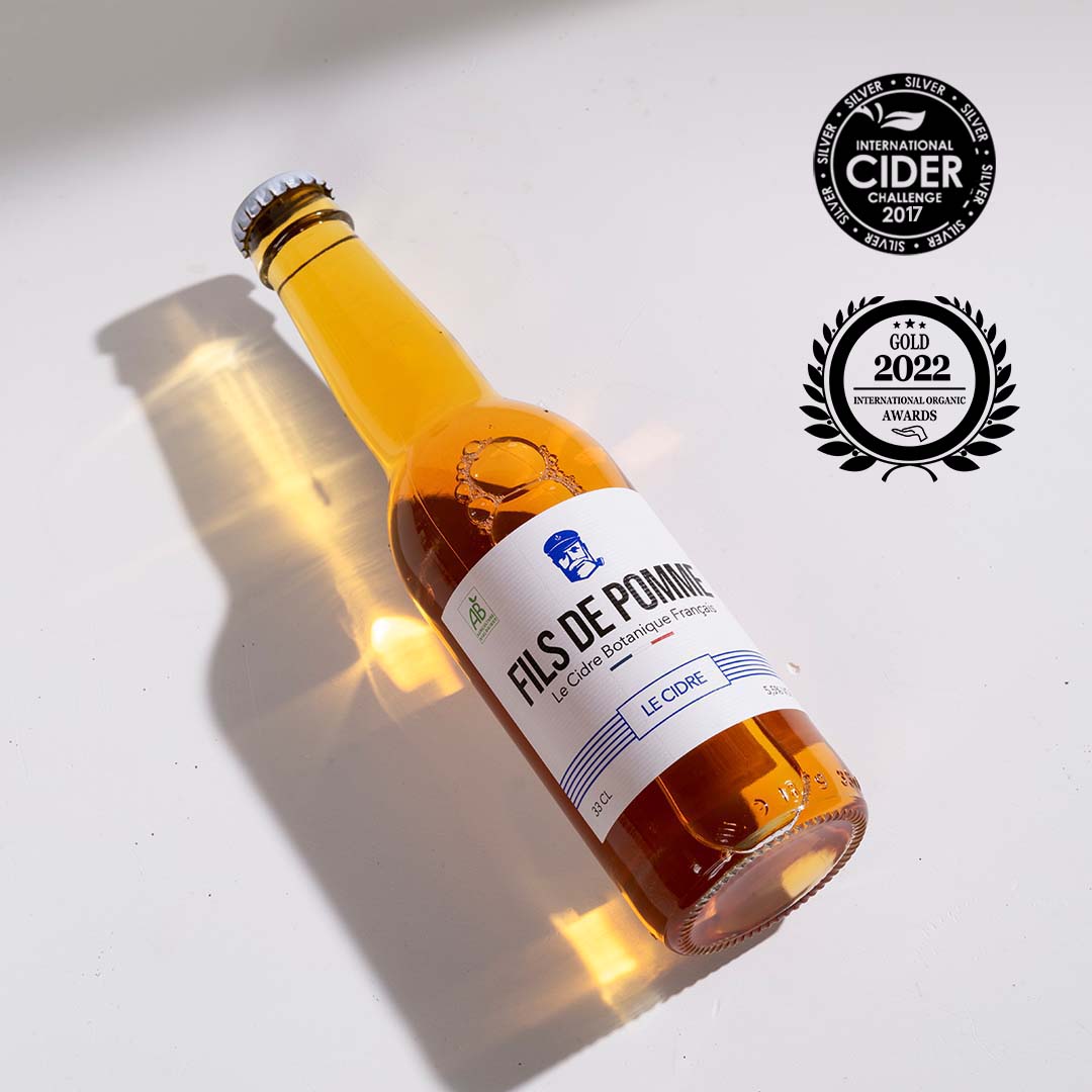 Cidre brut bio cuvée - le sauvage