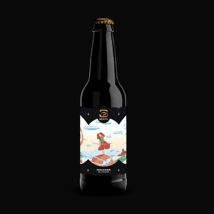 Bière blonde indianer