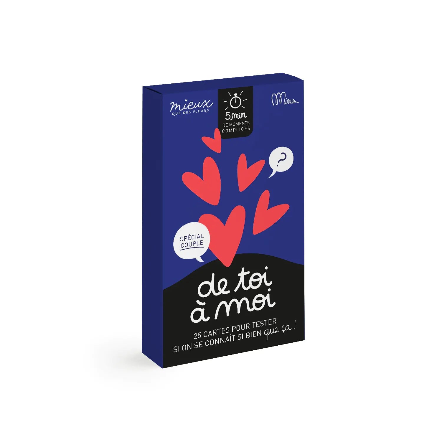 Jeu de questions réponses 25 cartes