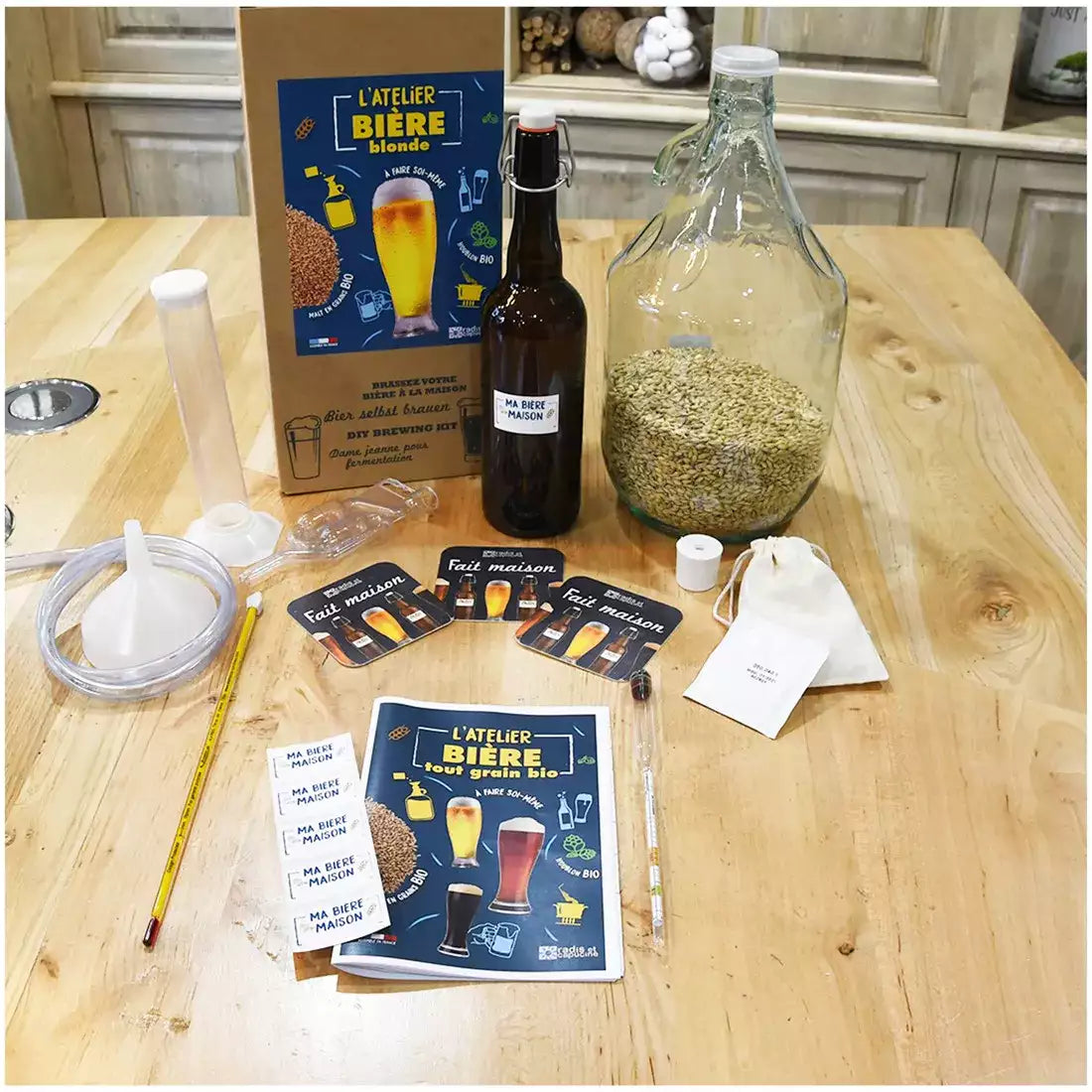 Kit de brassage pour bière blonde