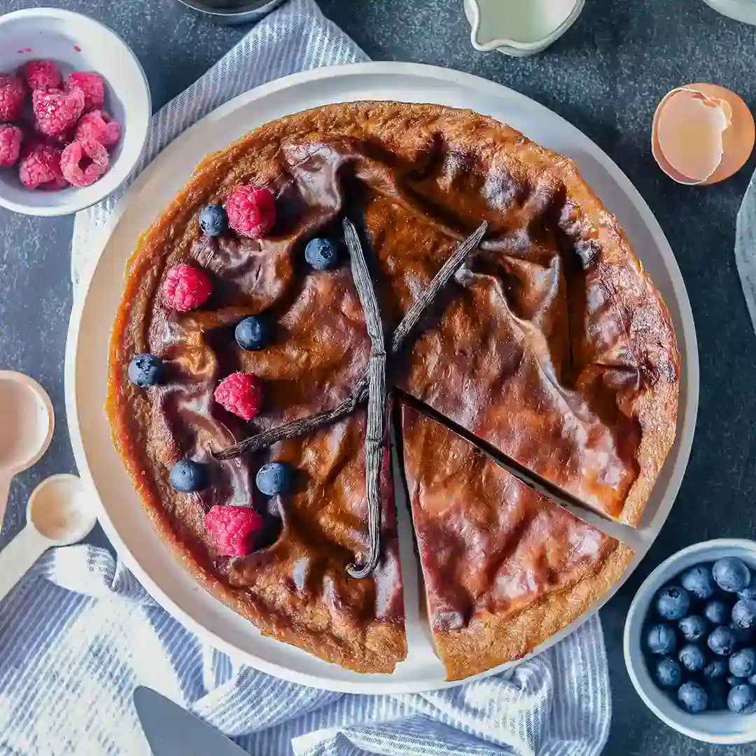 Préparation bio pour flan pâtissier vanille