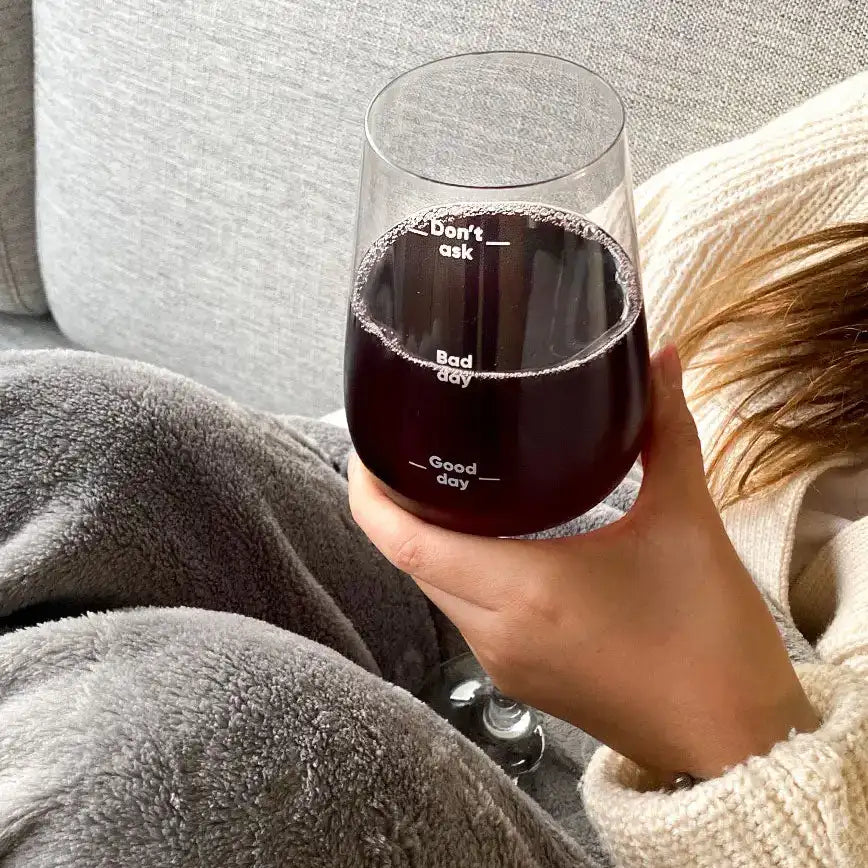 Verre à vin bad day
