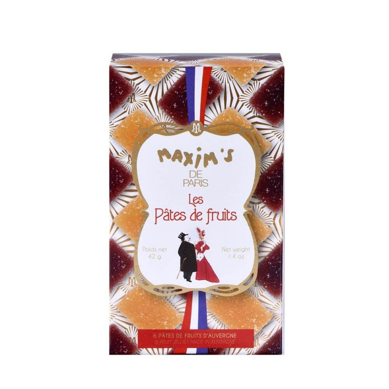 Boîte de 6 pâtes de fruits artisanales - 42g