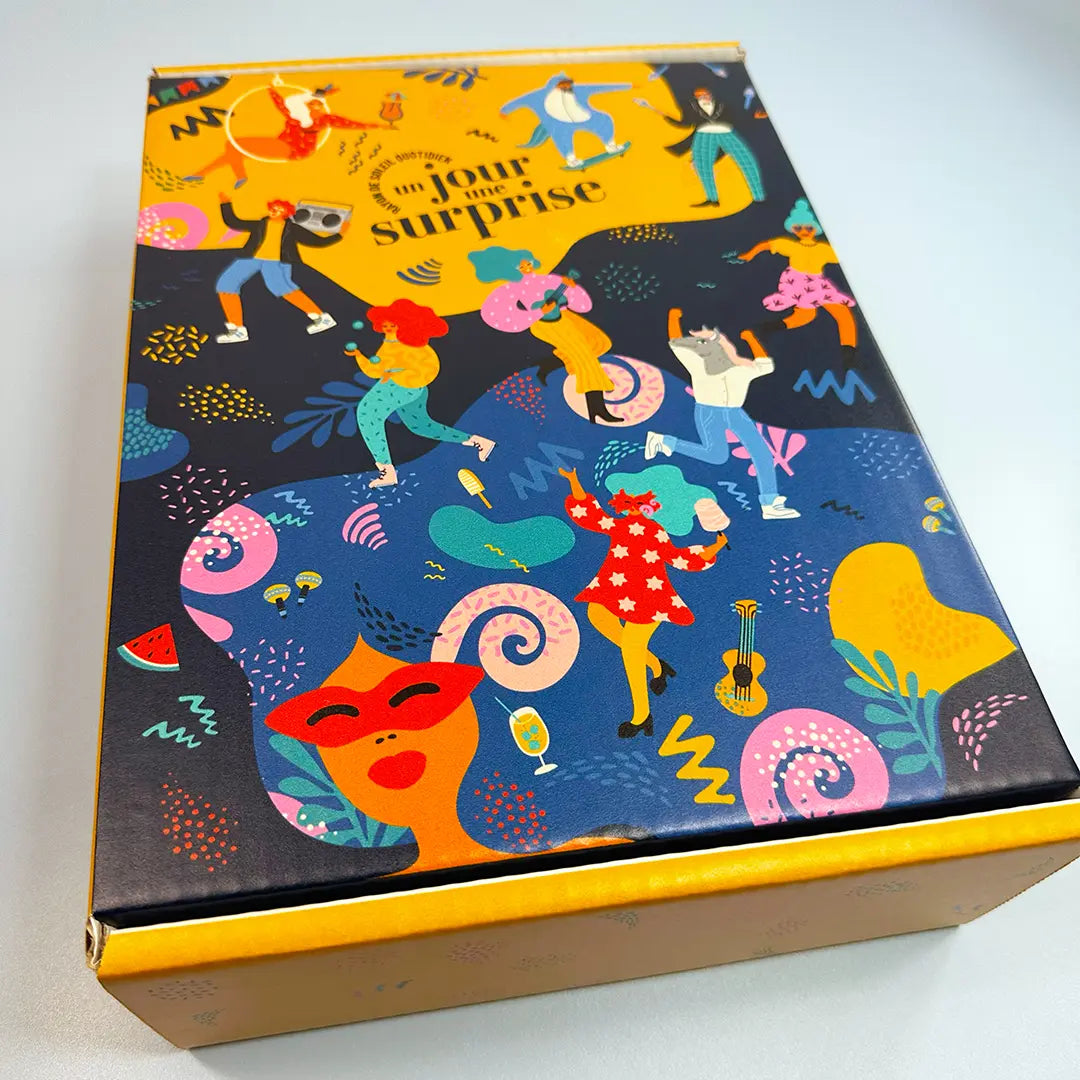 Box "Fiesta de joie" avec 1 cadeau par jour