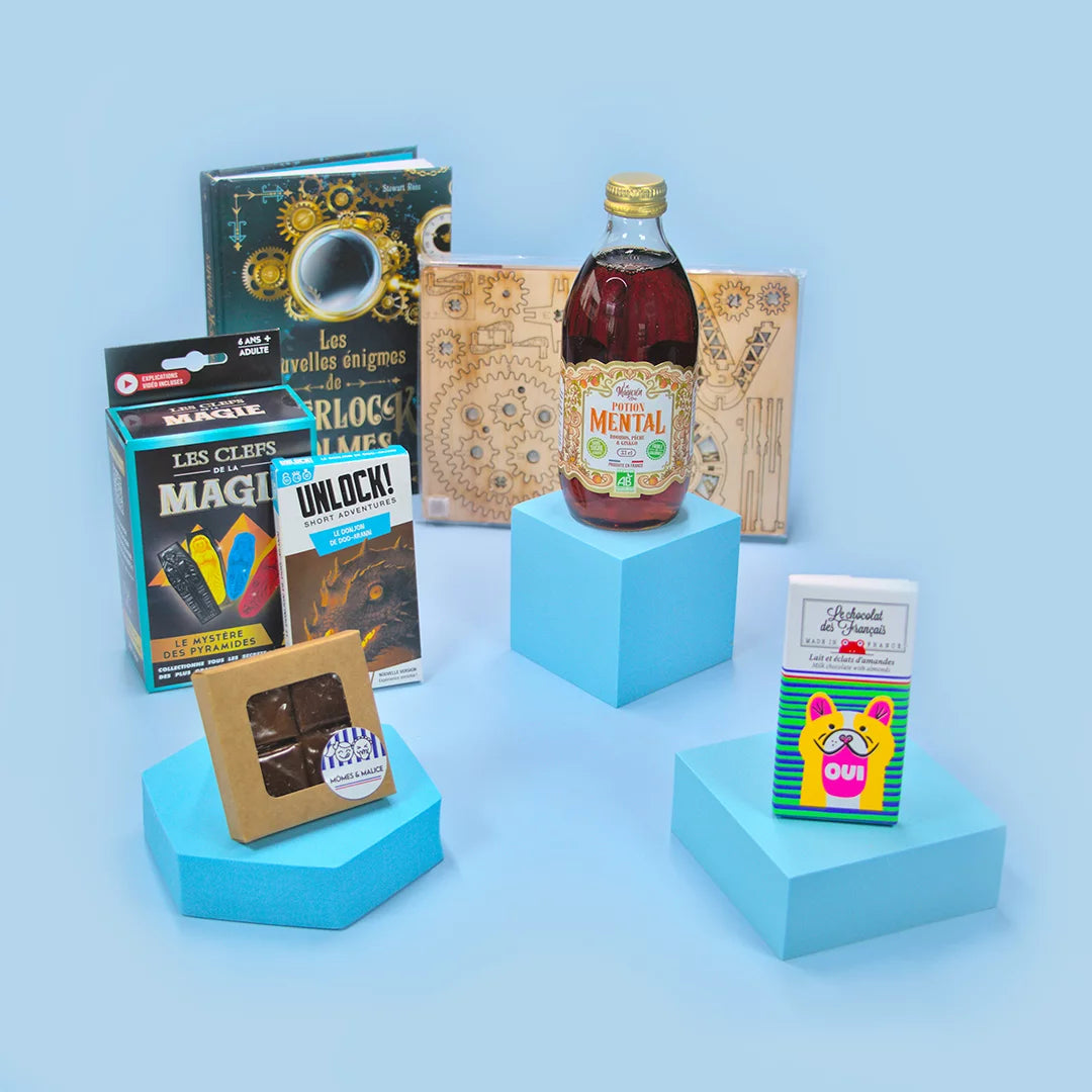 Coffret cadeau énigmes - L'ingénieux