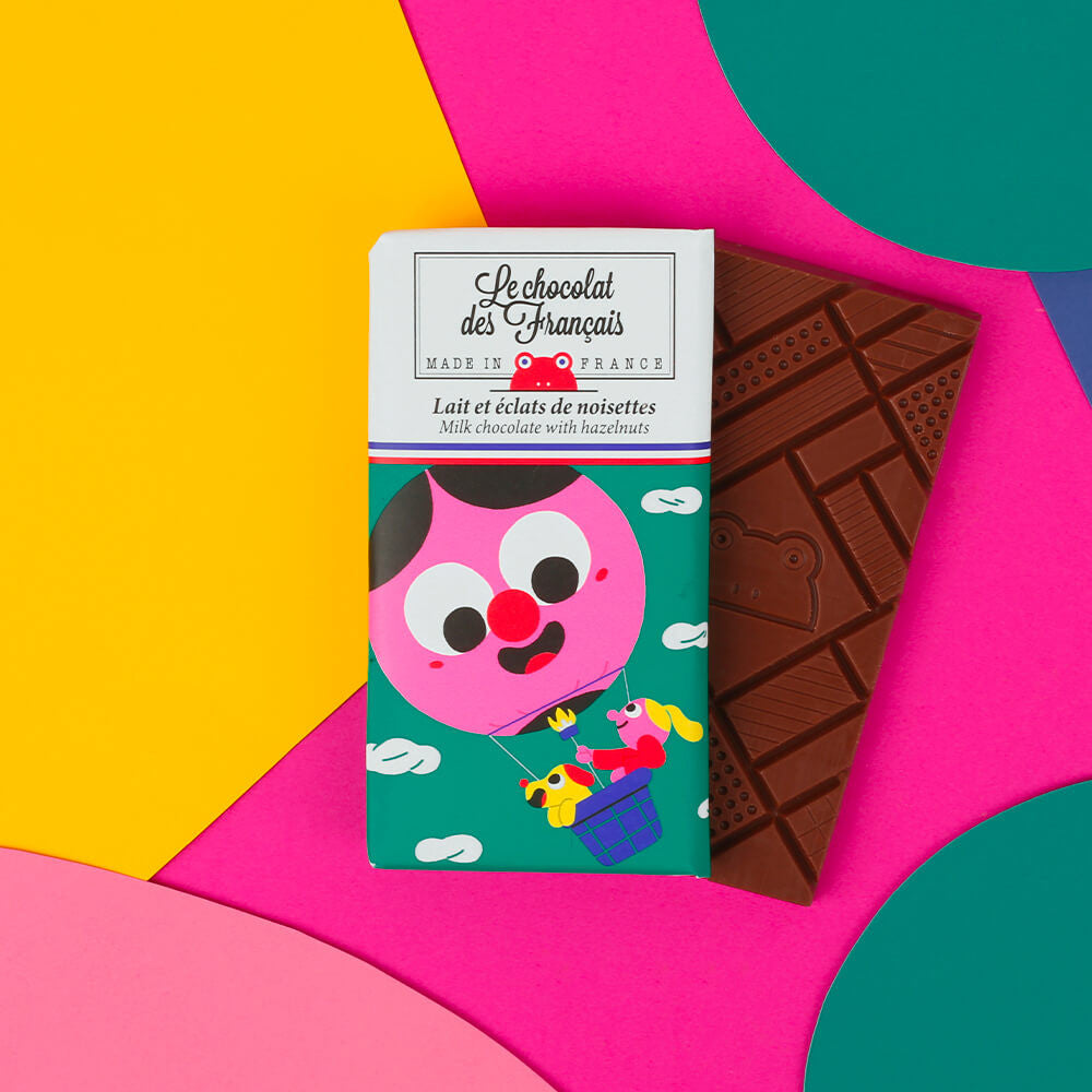 Mini tablette Lait & éclats de noisettes