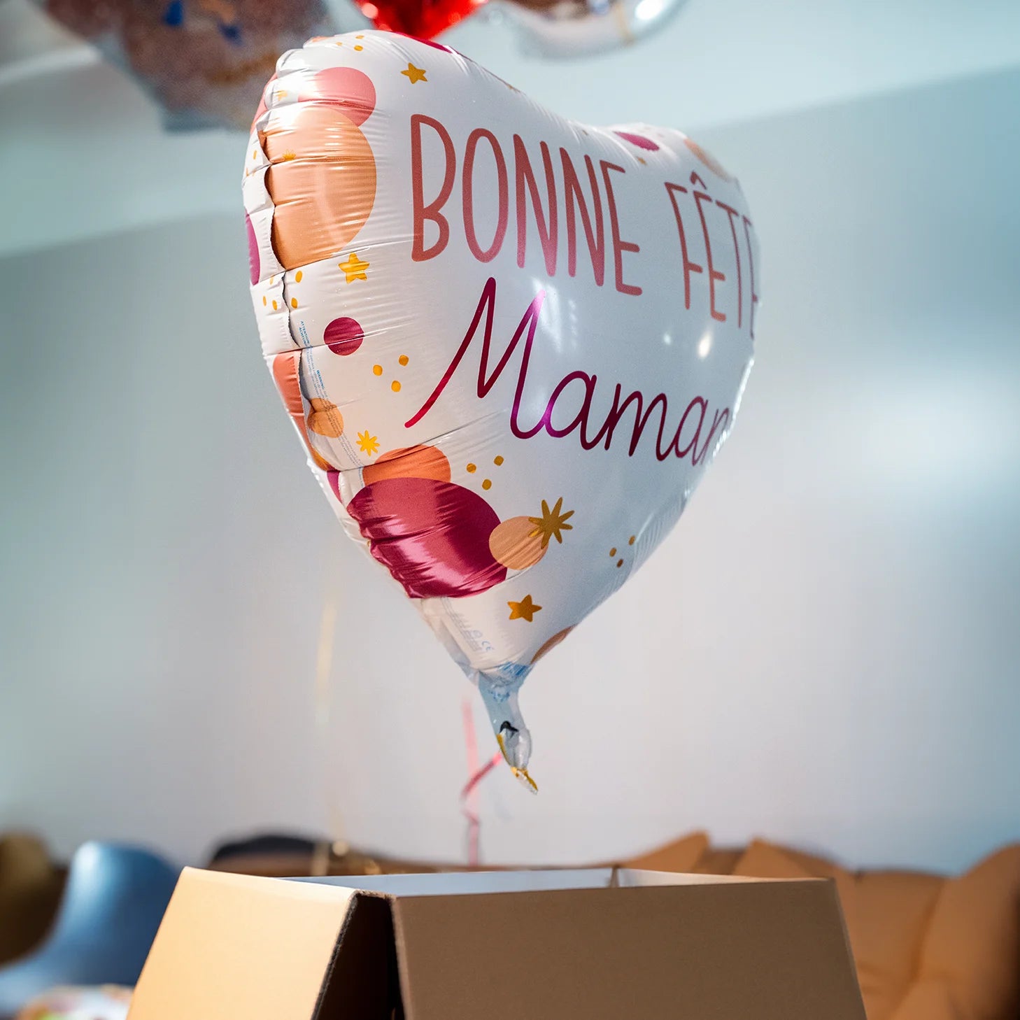 Box ballon hélium personnalisée