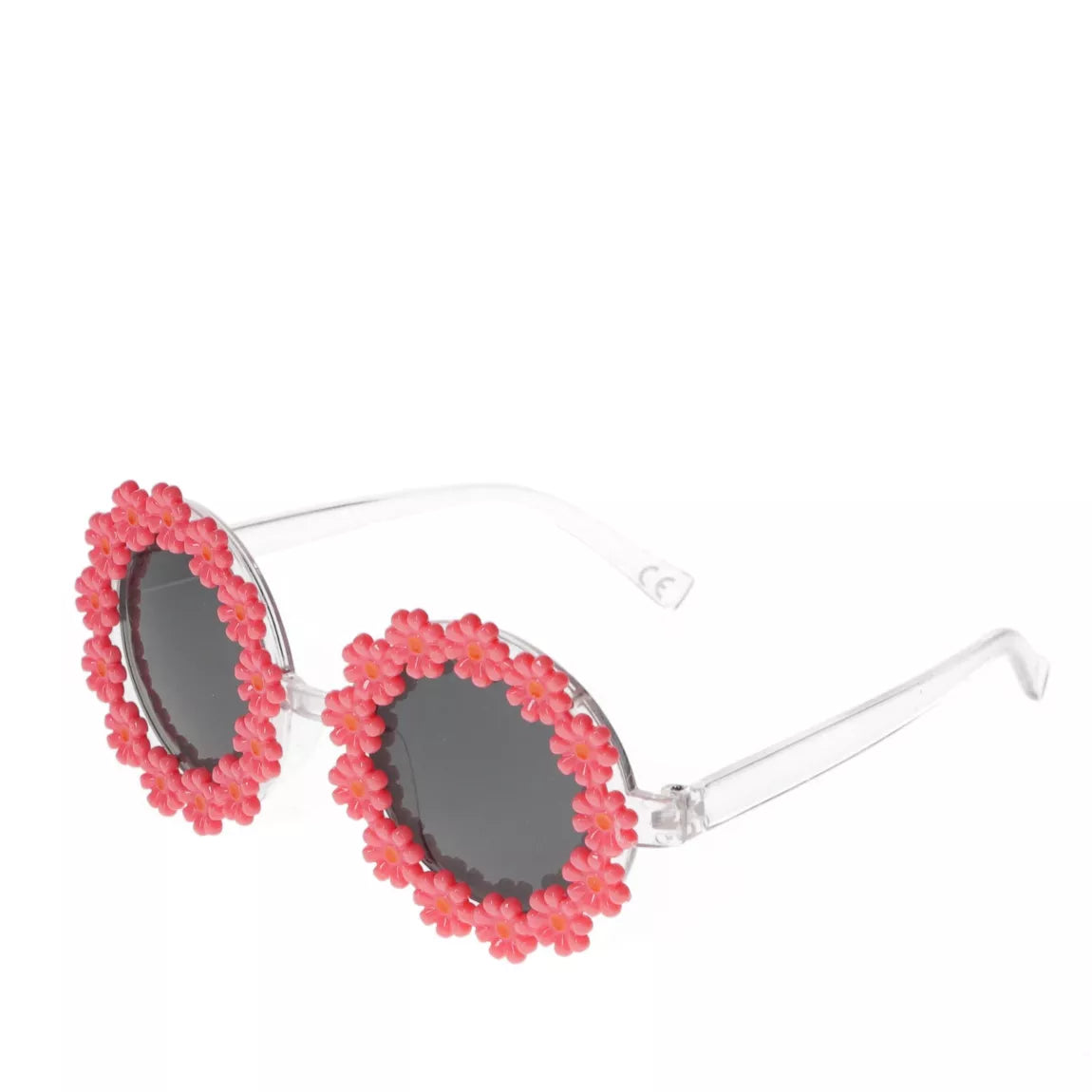 Lunettes de soleil marguerite rose