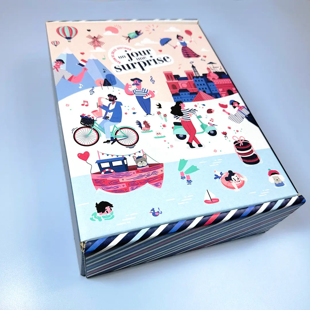 Boite vide design Français stylé