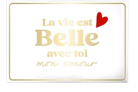 Magnet "un petit mot d'amour"