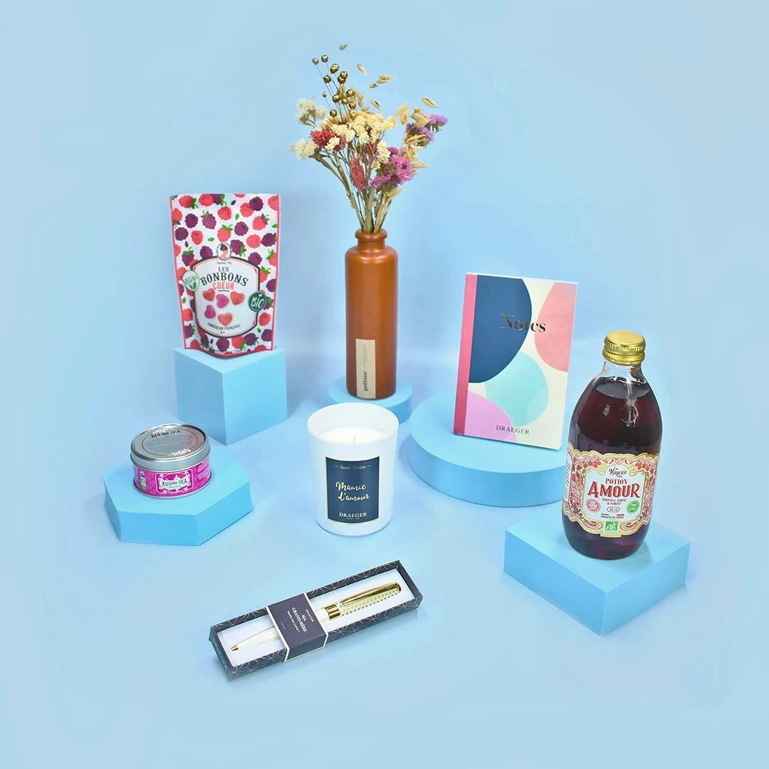 Coffret cadeau grand-mère - Mamie d'amour