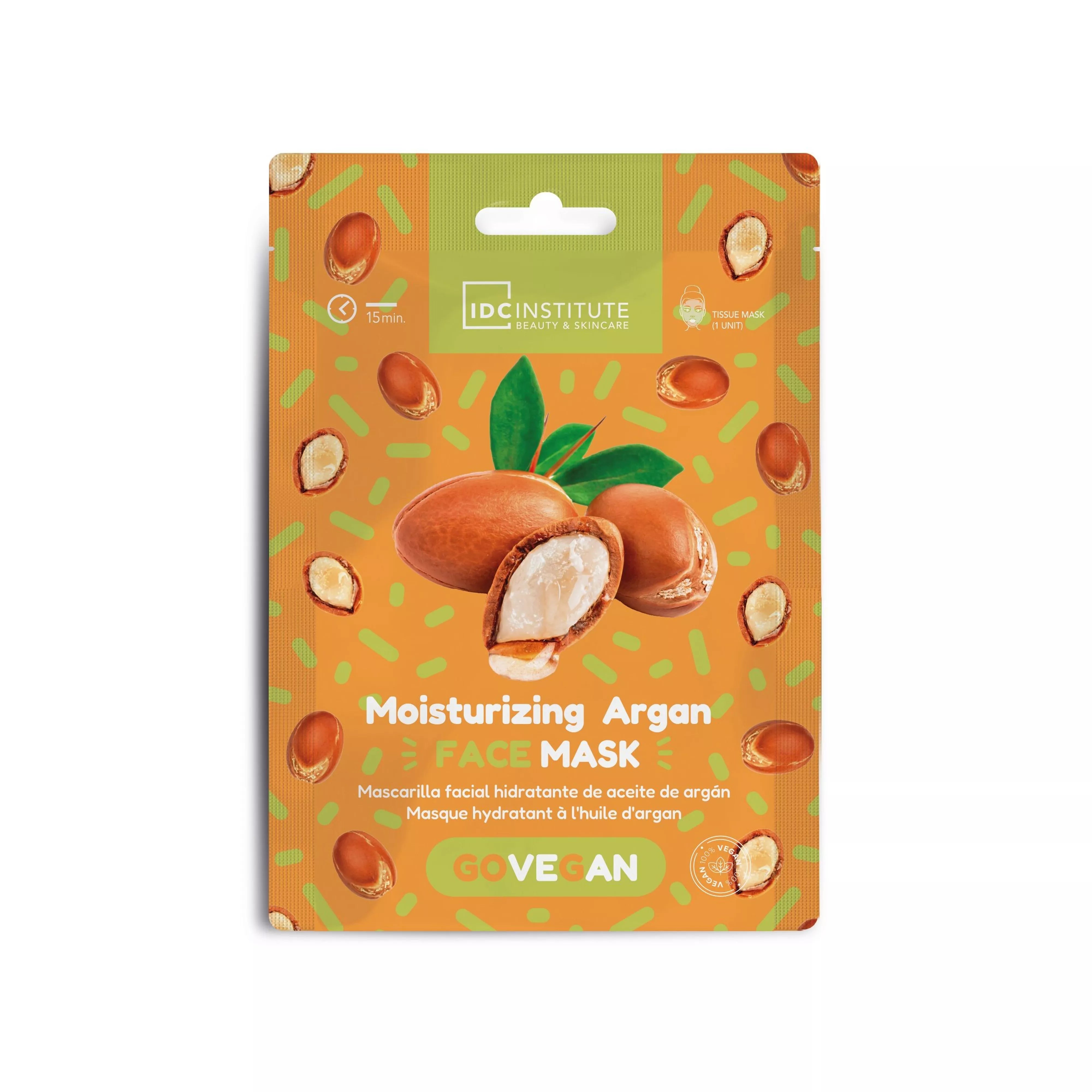 Masque hydratant visage à l’Huile d’Argan