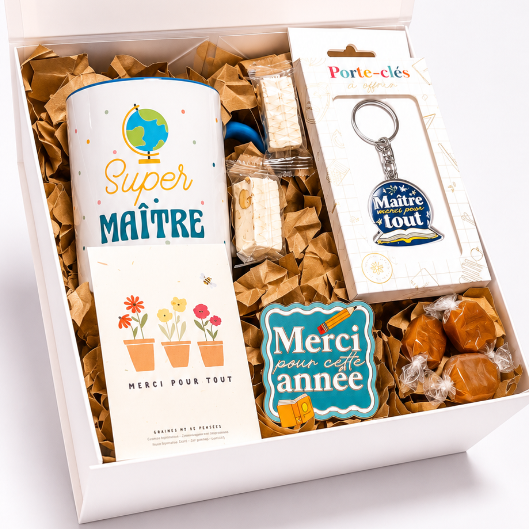 Coffret cadeau maître à composer en ligne