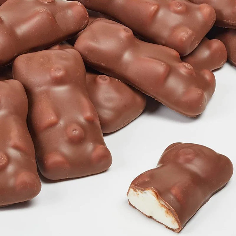 Authentique petit ourson français au chocolat et à la guimauve
